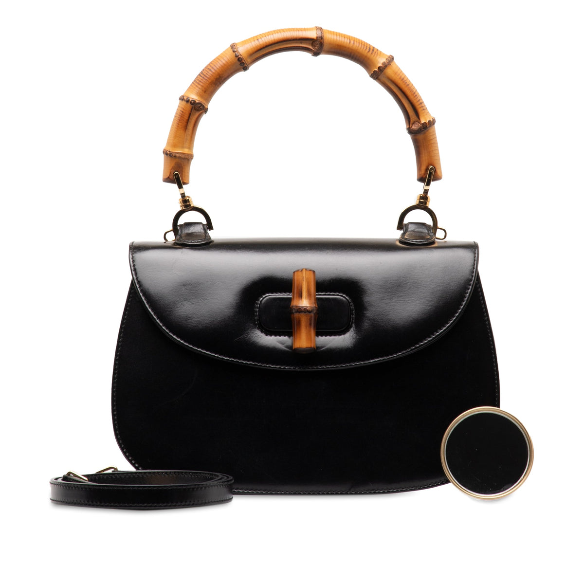 GUCCI Bamboo Night Satchel