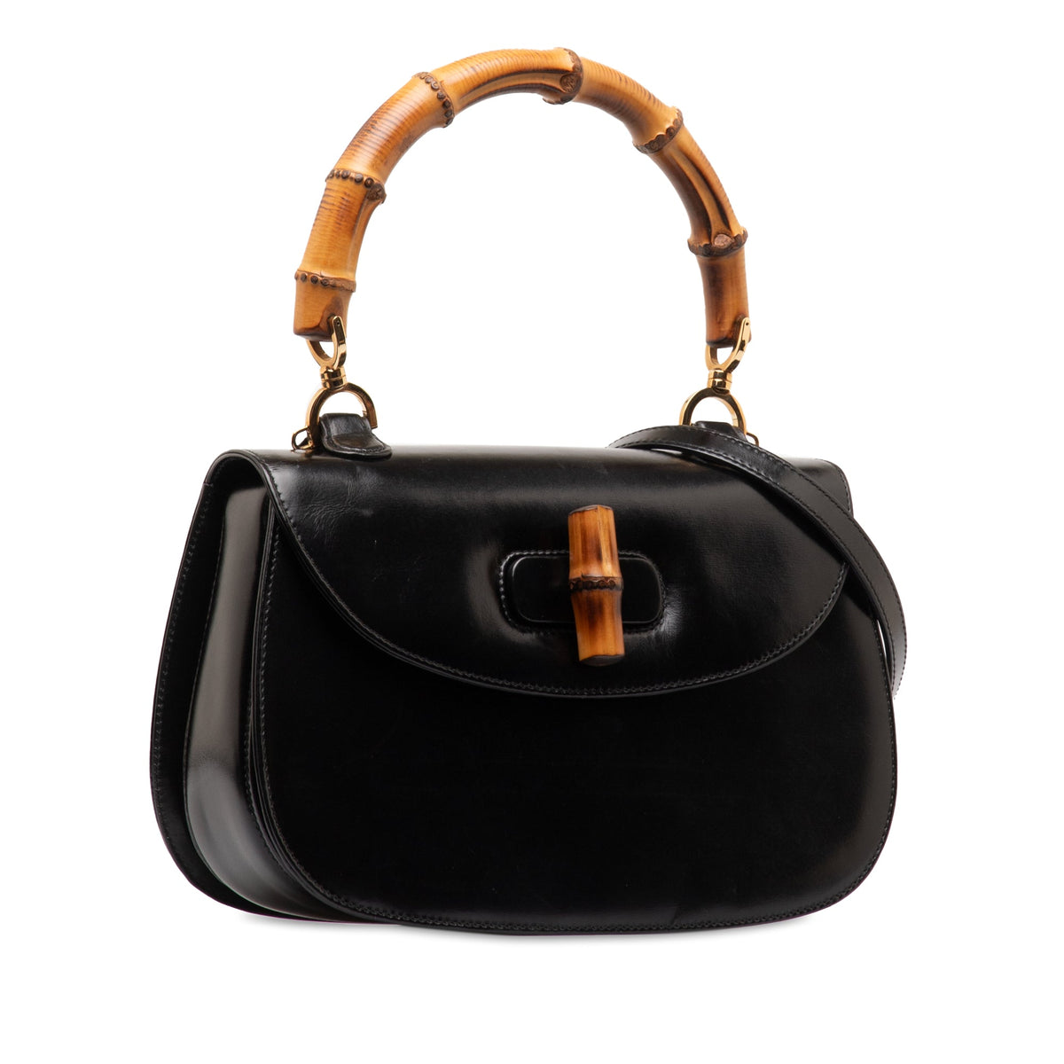 GUCCI Bamboo Night Satchel