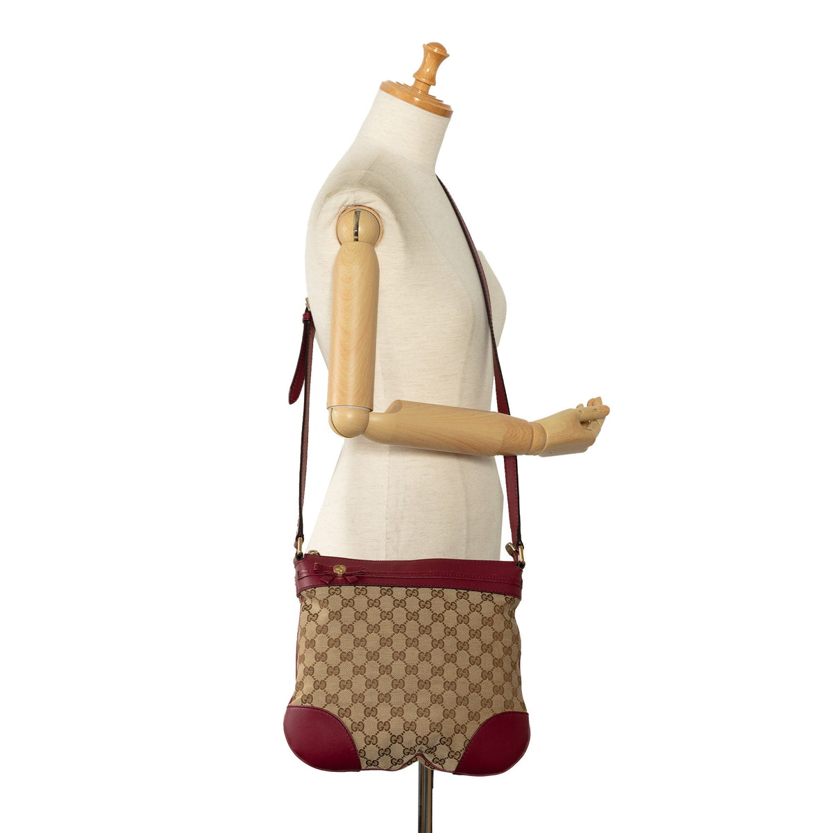 GUCCI GG Canvas Mayfair Crossbody Crossbody Bag
