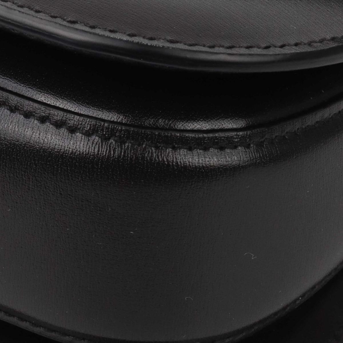 Gucci Bamboo 1947 Mini Top Handle Bag Black.