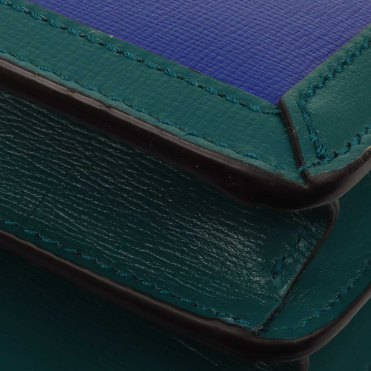 Gucci Limited Edition Green and Blue Dionysus Shoulder Bag *