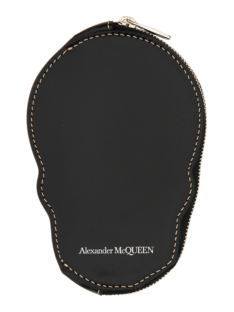 Alexander Mcqueen Men Skull Card Holder