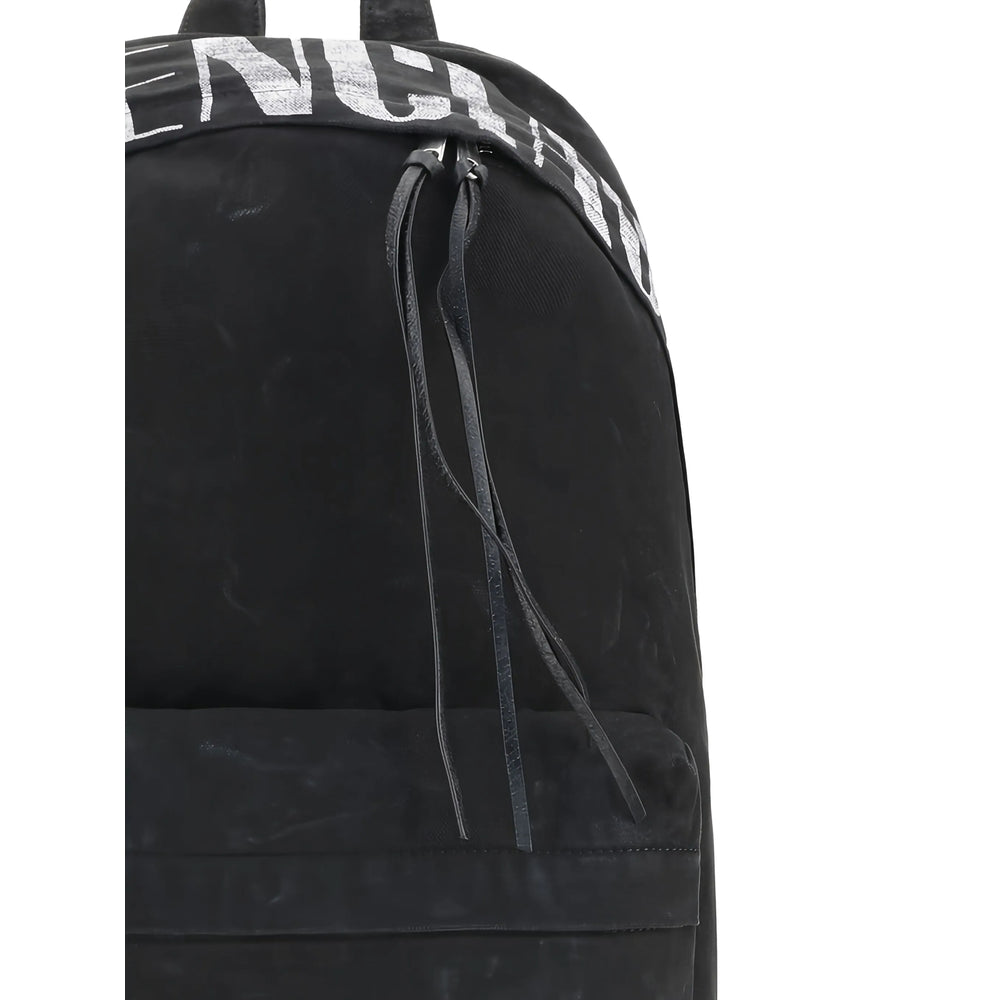 Balenciaga Black Backpacks Men