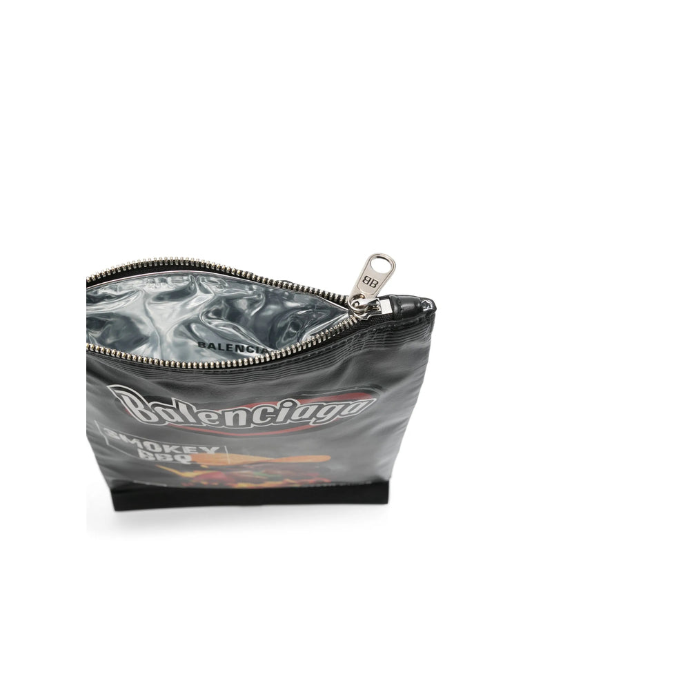 Balenciaga Black Clutch Bags Men