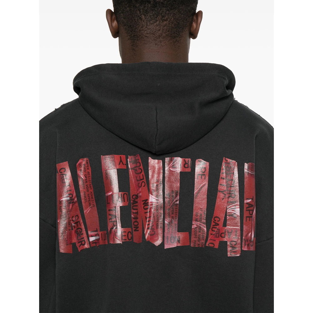 Balenciaga Black Sweaters & Knitwear - Hoodies Men