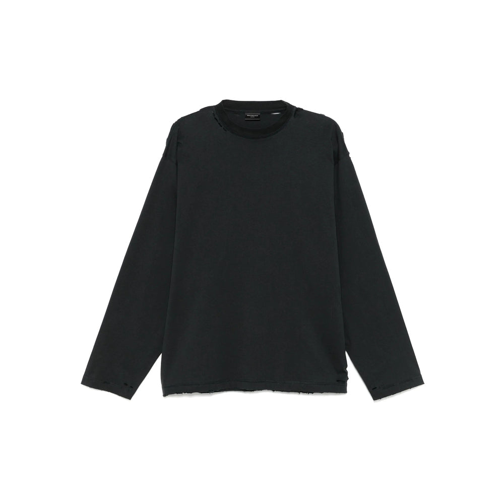 Balenciaga Black T-Shirts & Vests - T-Shirts Men