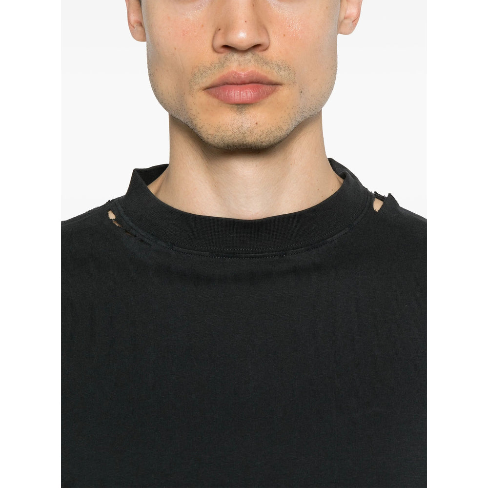 Balenciaga Black T-Shirts & Vests - T-Shirts Men