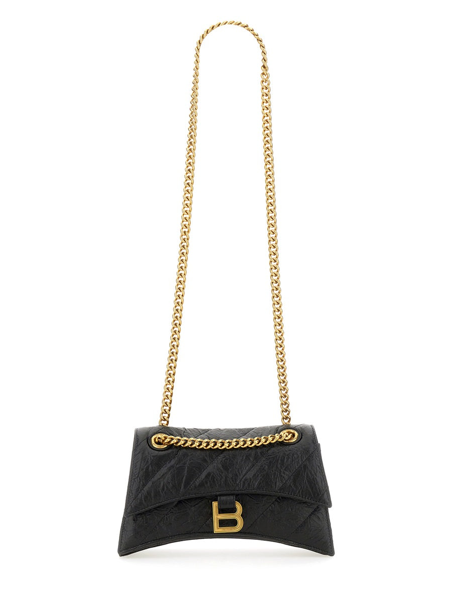 BALENCIAGA Mini Crush Adjustable Chain Shoulder Bag