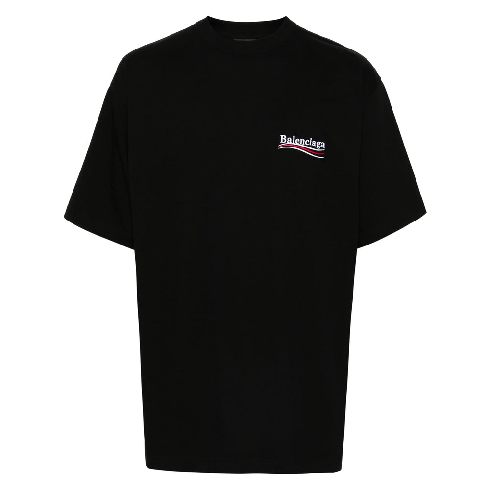 Balenciaga Black T-Shirts & Vests - T-Shirts Men