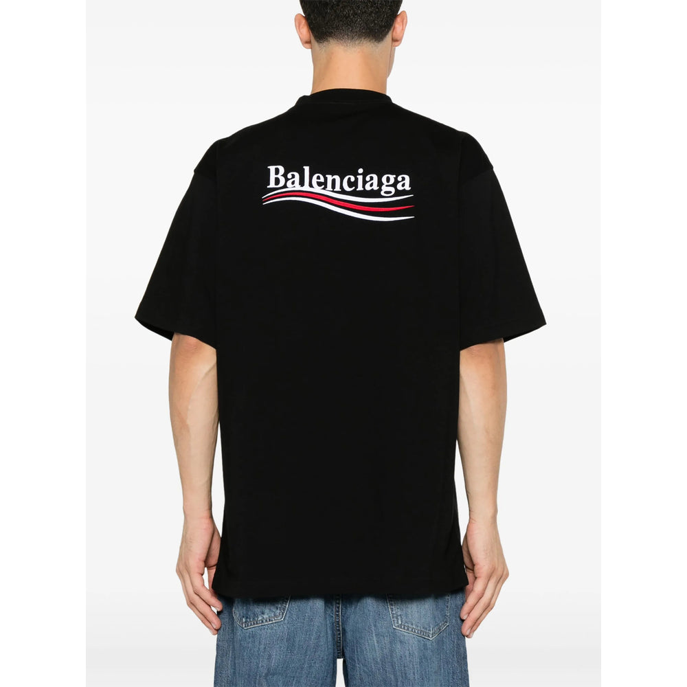 Balenciaga Black T-Shirts & Vests - T-Shirts Men