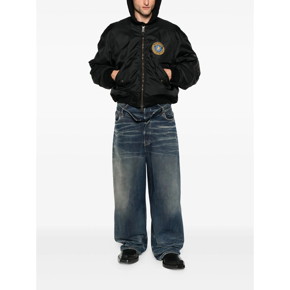 Balenciaga Black Jackets - Bomber Jackets Men
