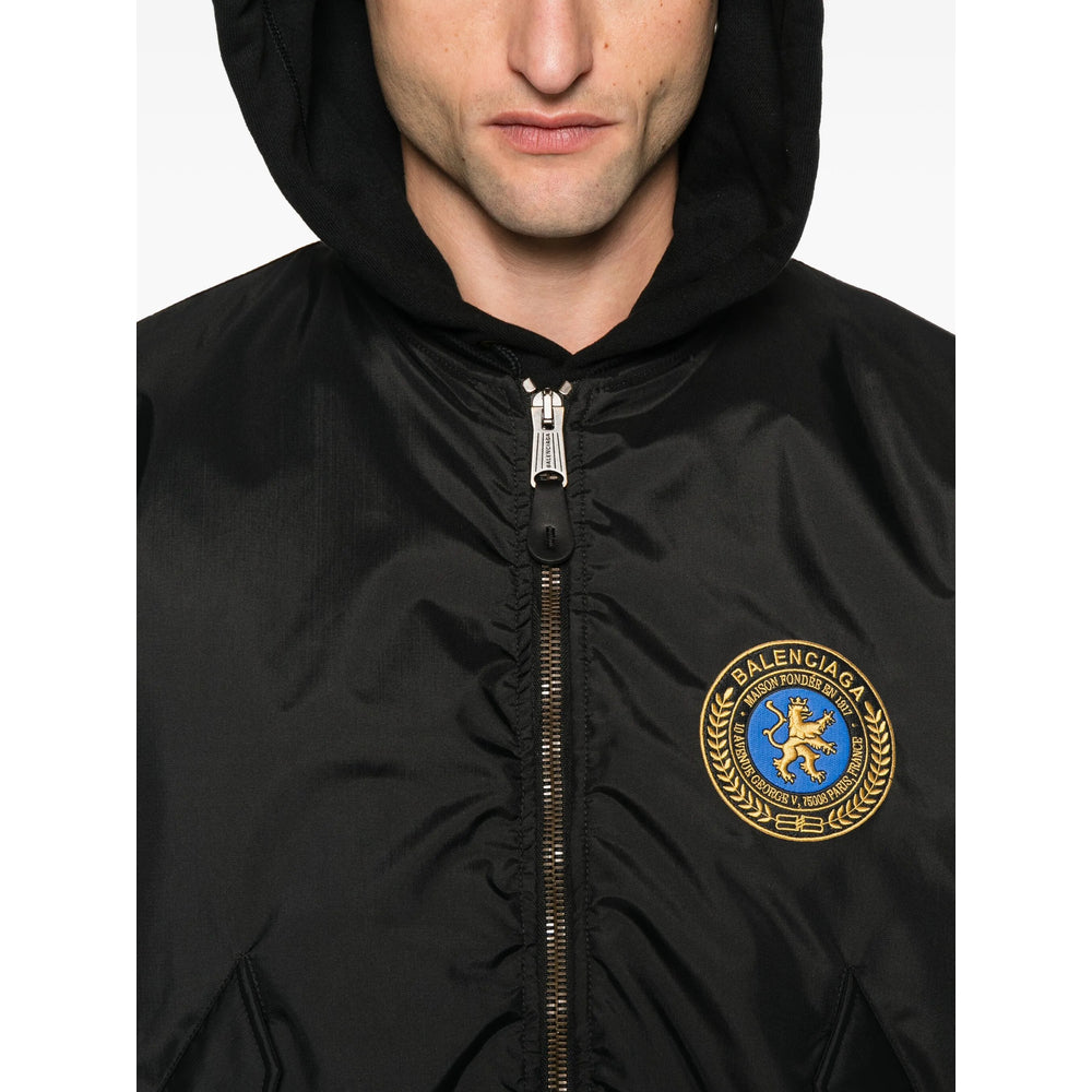 Balenciaga Black Jackets - Bomber Jackets Men