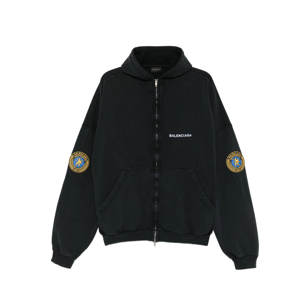 Balenciaga Black Sweaters & Knitwear - Hoodies Men