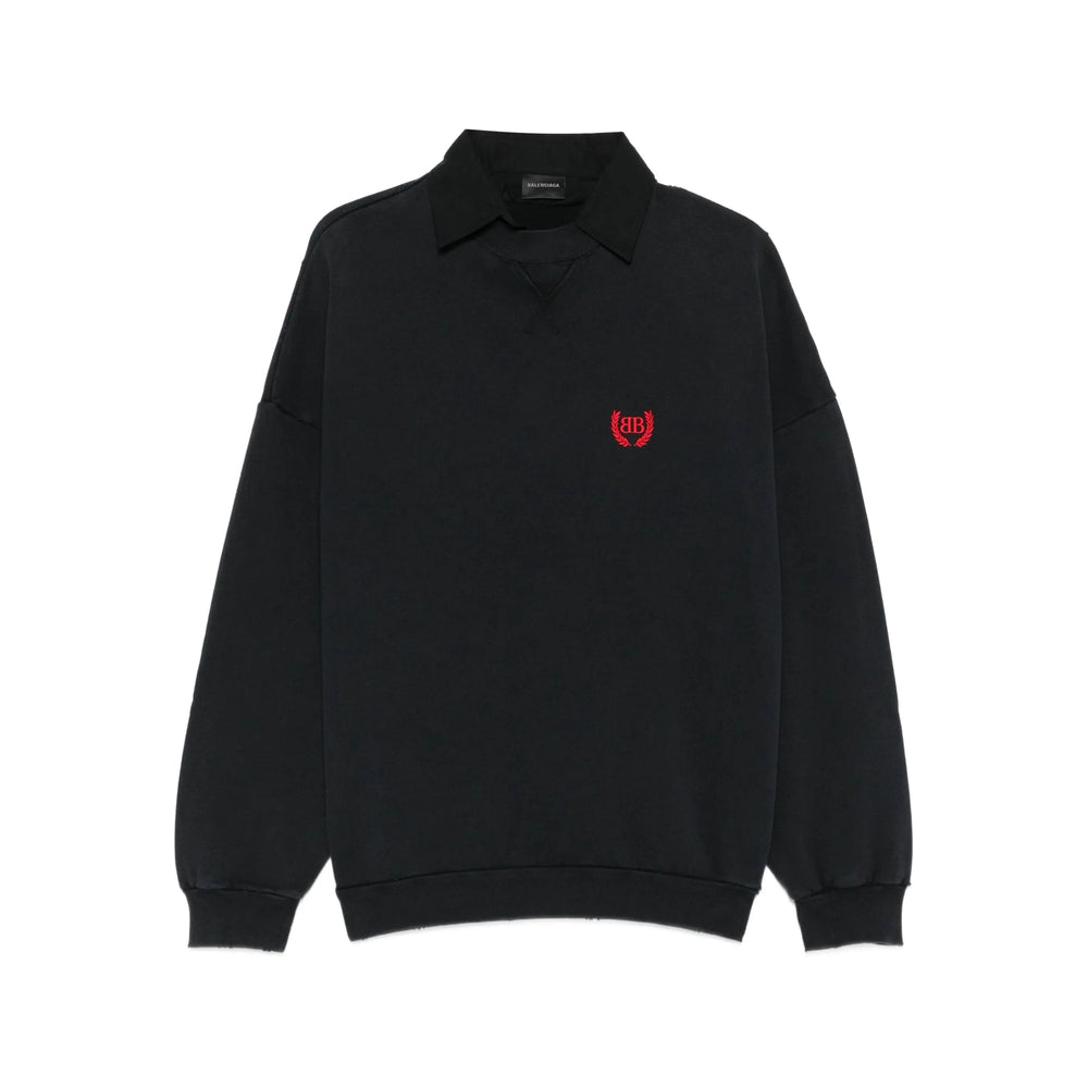 Balenciaga Black Tops - Sweatshirts Women