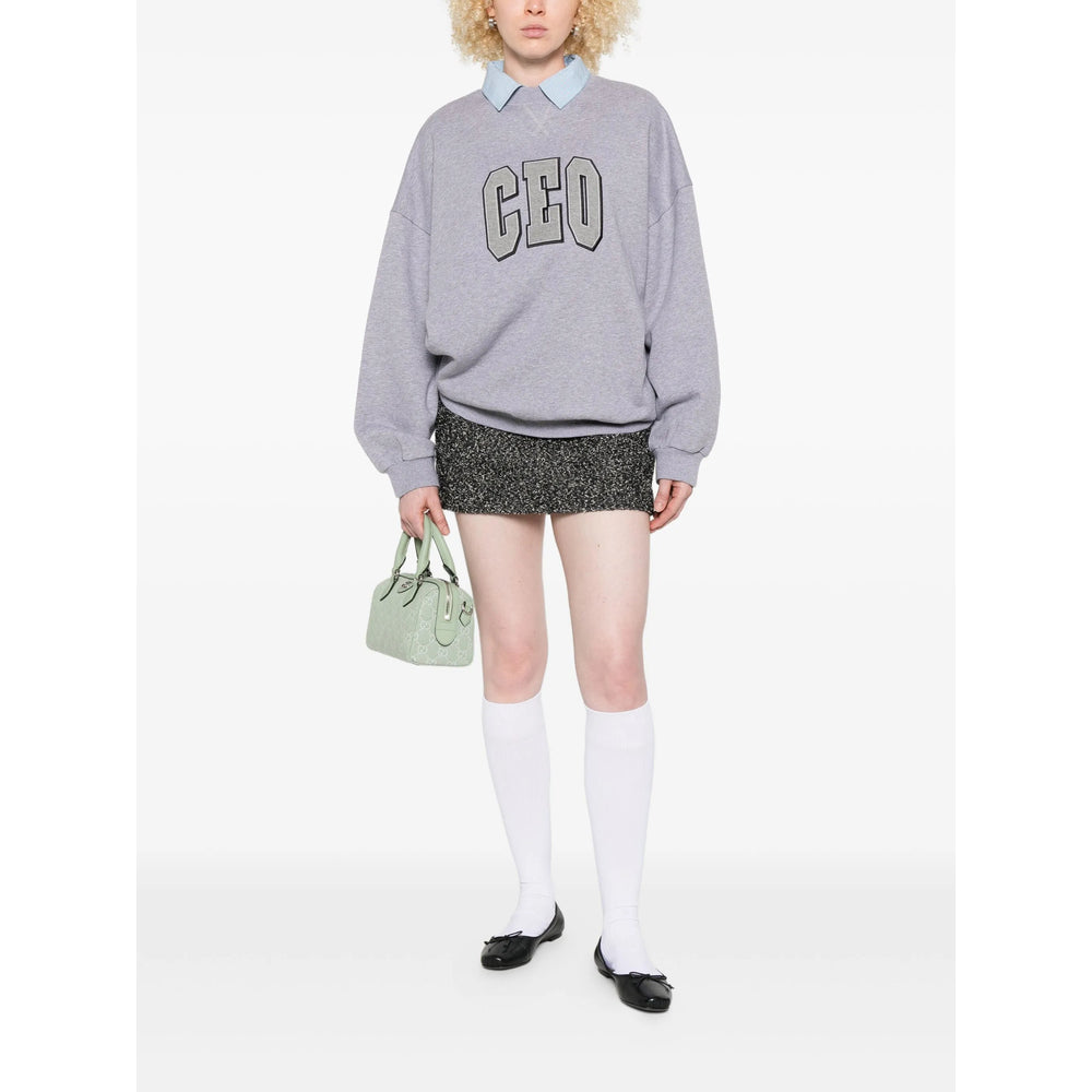 Balenciaga Grey Tops - Sweatshirts Women