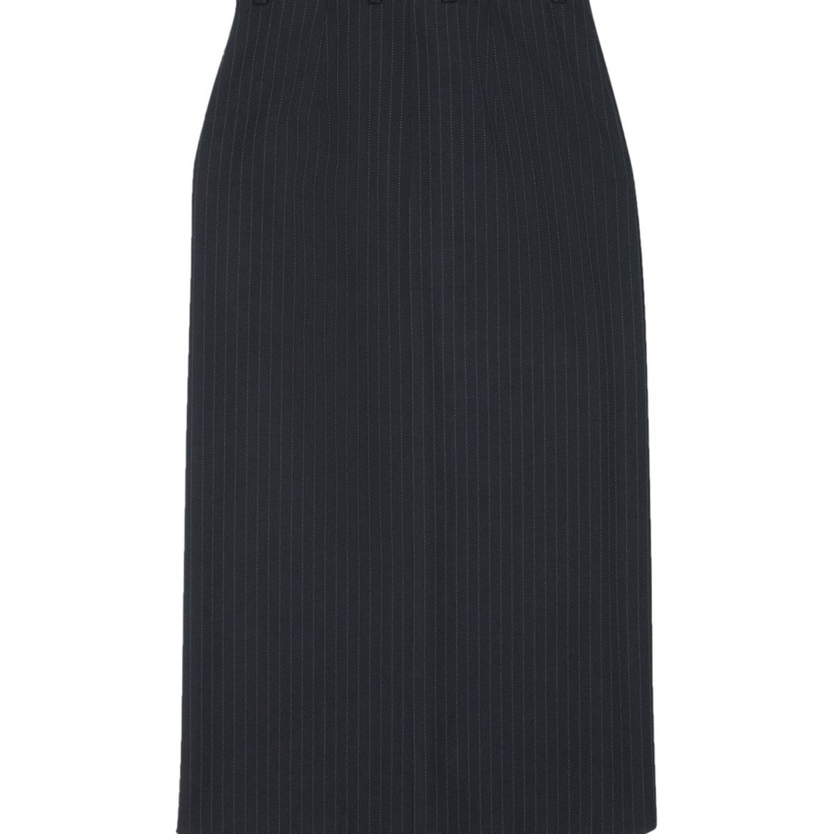 BALENCIAGA Hourglass Pinstripe Pencil Skirt