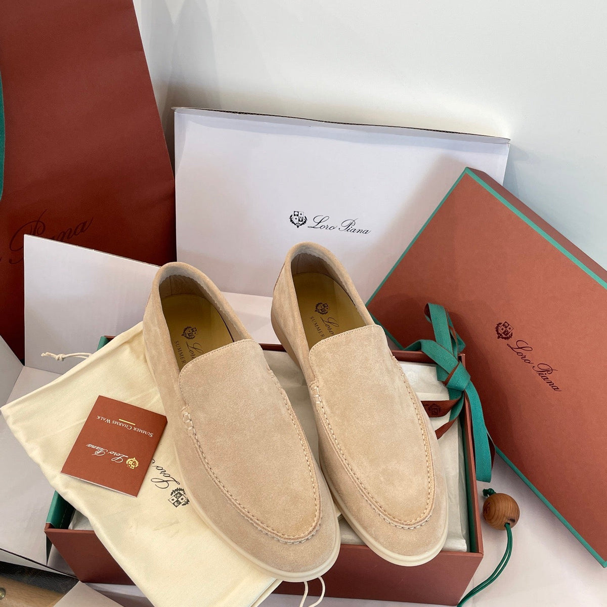 LORO P SUMMER WALK LOAFERS