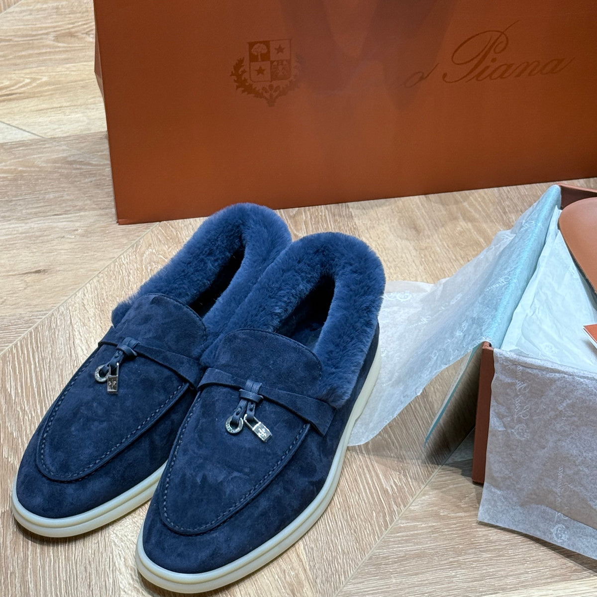 LORO P SUMMER CHARMS LOAFERS