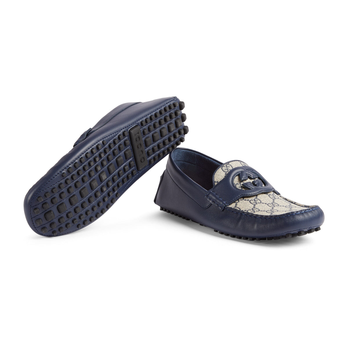 Gucci Men's Interlocking G Driver Loafers