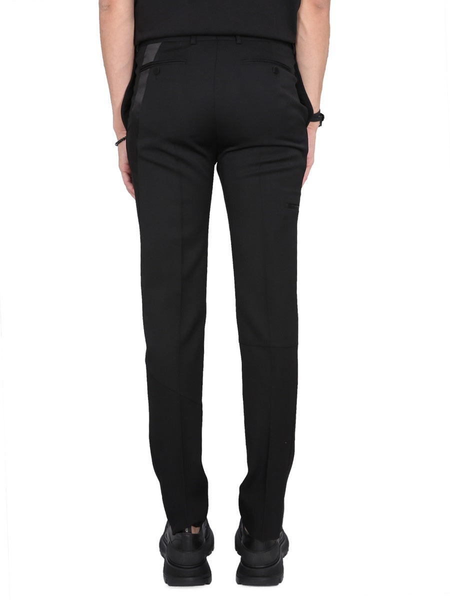 Alexander Mcqueen Men Virgin Wool Pants