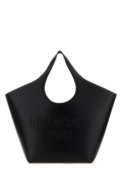 BALENCIAGA Mary-Kate Medium Leather Tote Handbag