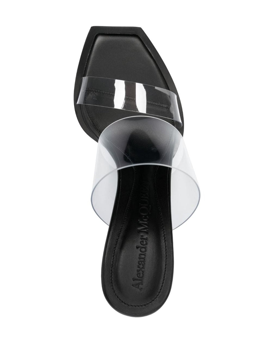 SANDAL PLEXI HEEL 95MM