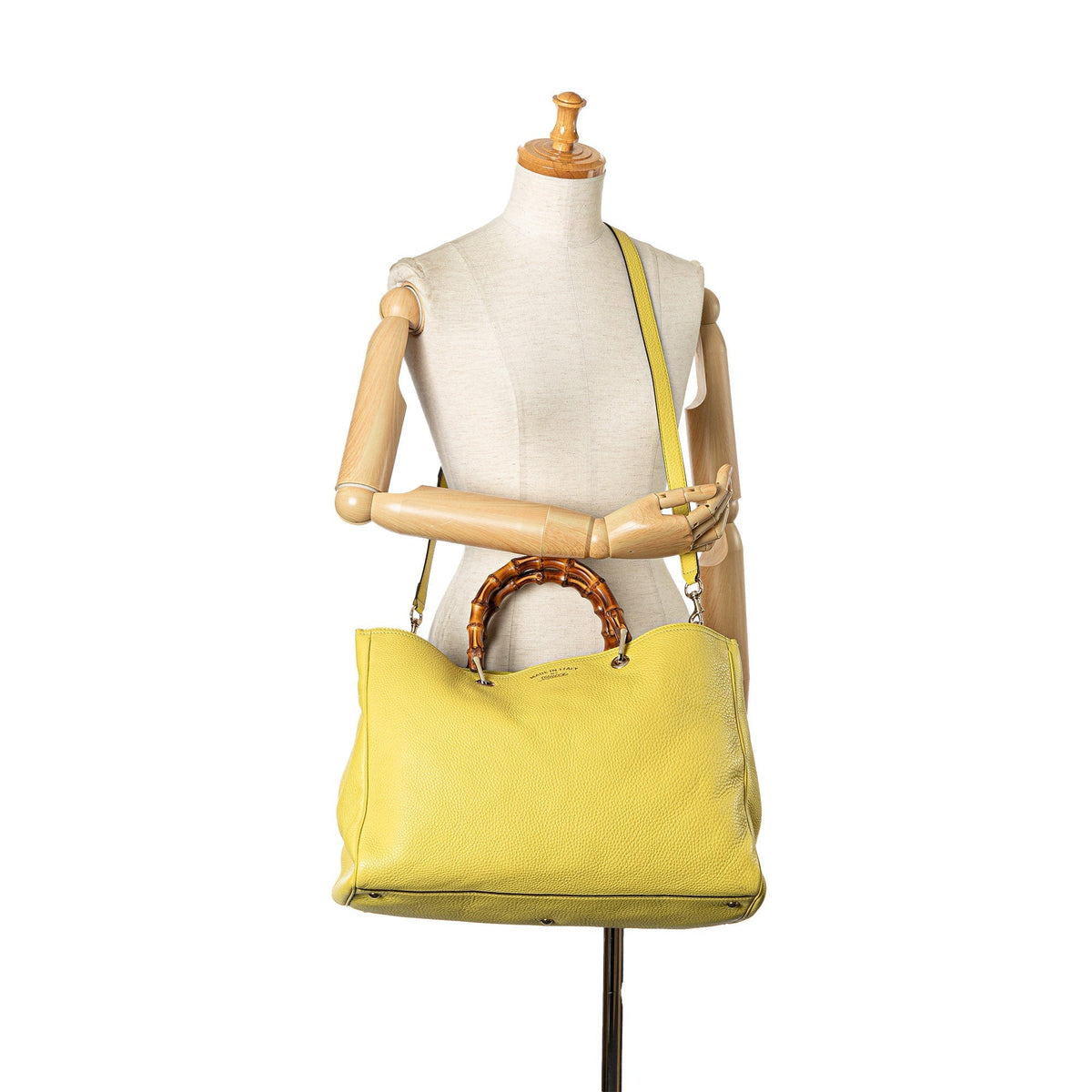 GUCCI Large Bamboo Shopper Satchel