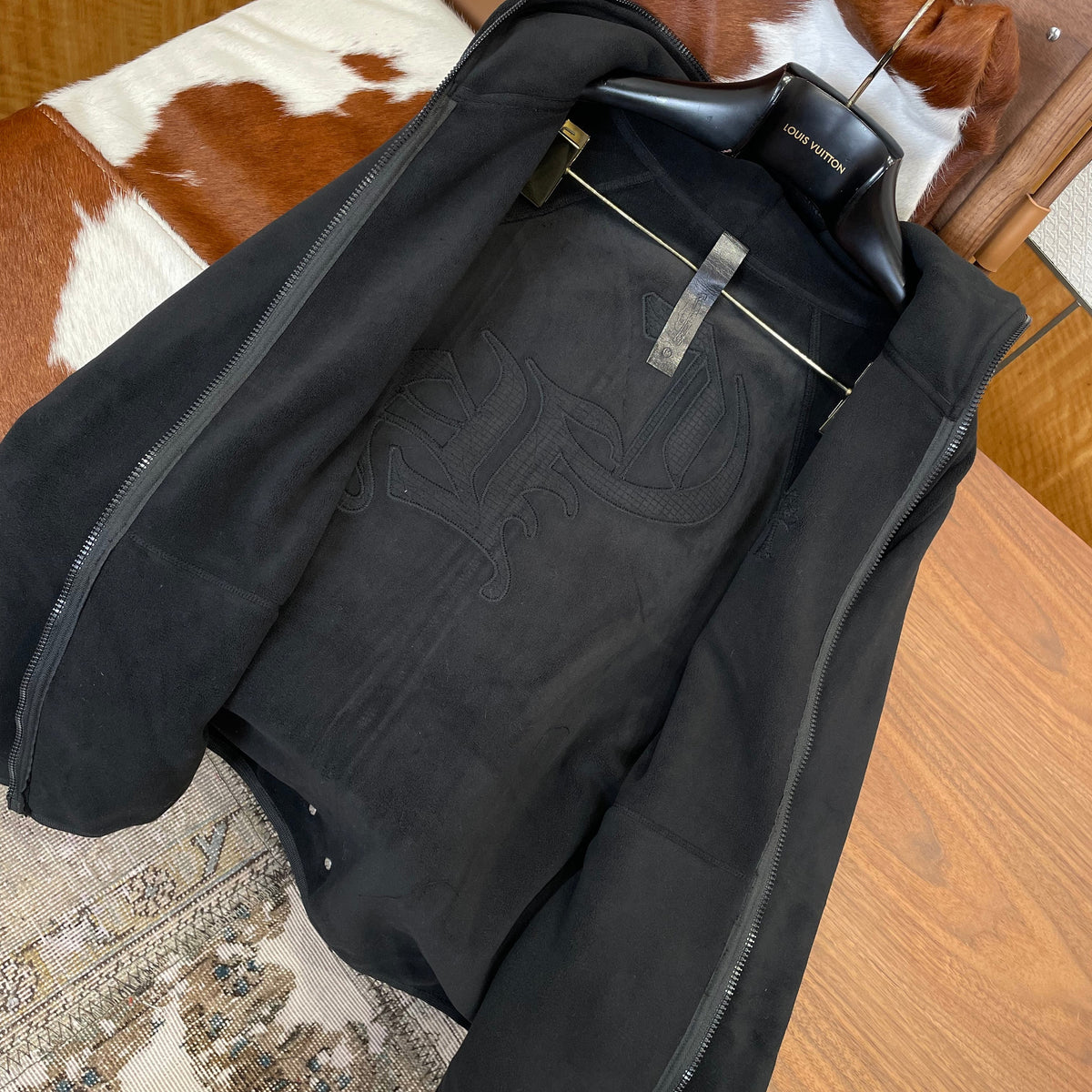 CHROME H HOODED JACKET