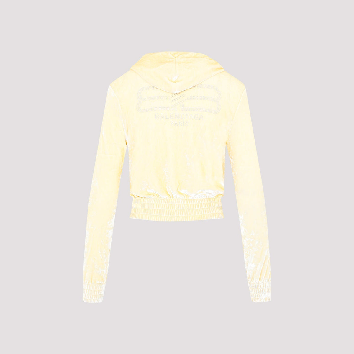 BALENCIAGA Fitted Zip-Up Hoodie