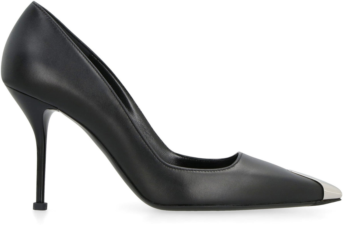 PUNK LEATHER PUMPS