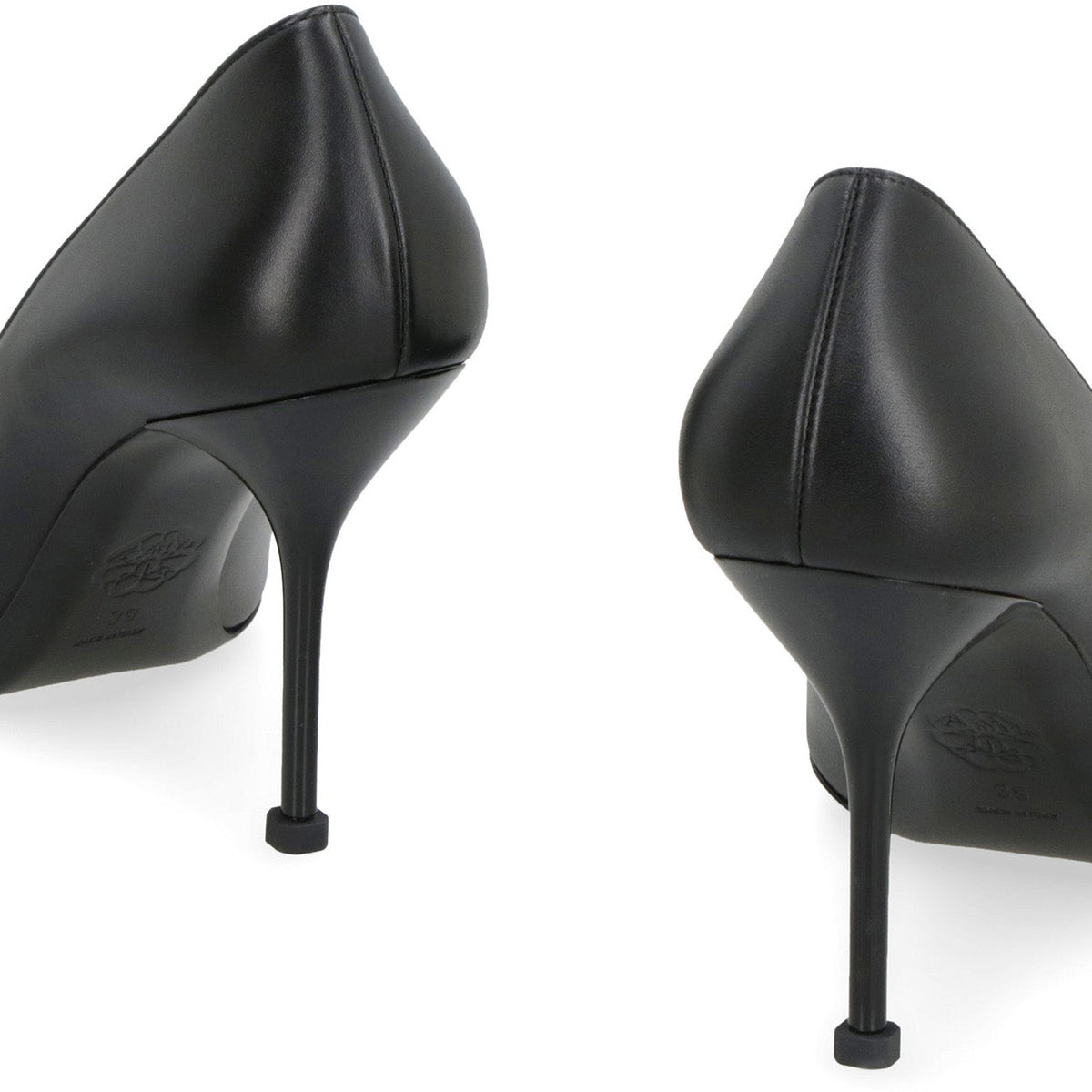PUNK LEATHER PUMPS