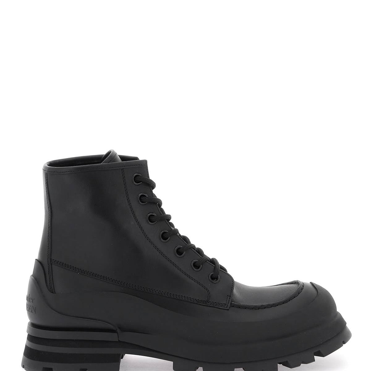 LEATHER ANKLE BOOTS