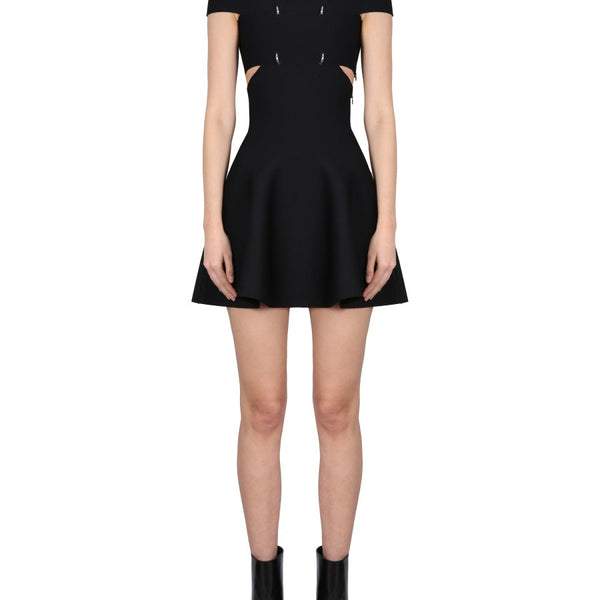 Alexander Mcqueen Women Mini Dress With Bare Shoulders