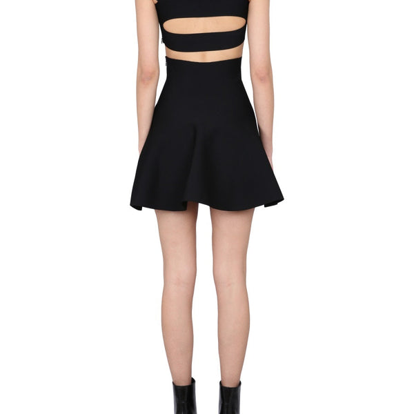 Alexander Mcqueen Women Mini Dress With Bare Shoulders