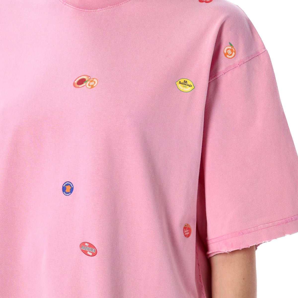 BALENCIAGA Fruity Medium Fit T-Shirt for Women