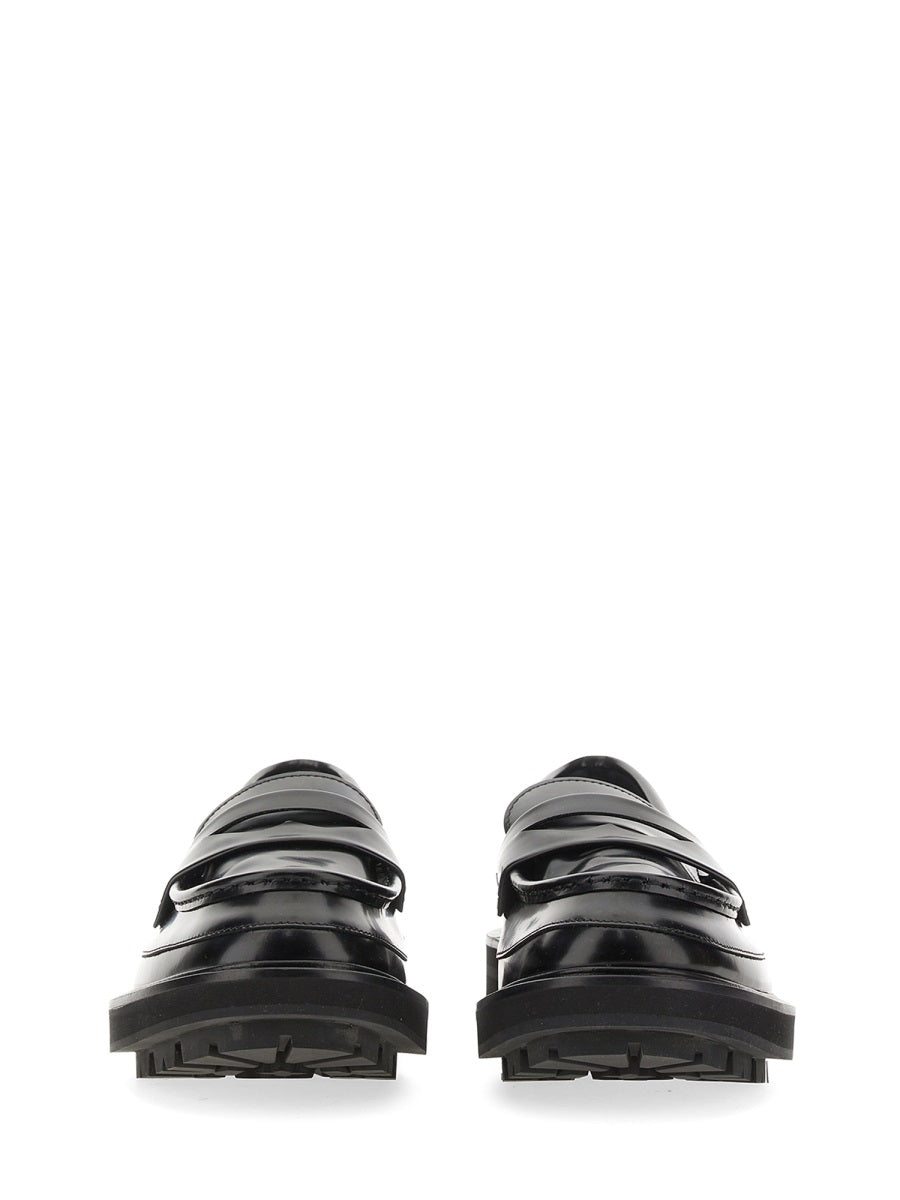 Alexander Mcqueen Men Leather Loafer