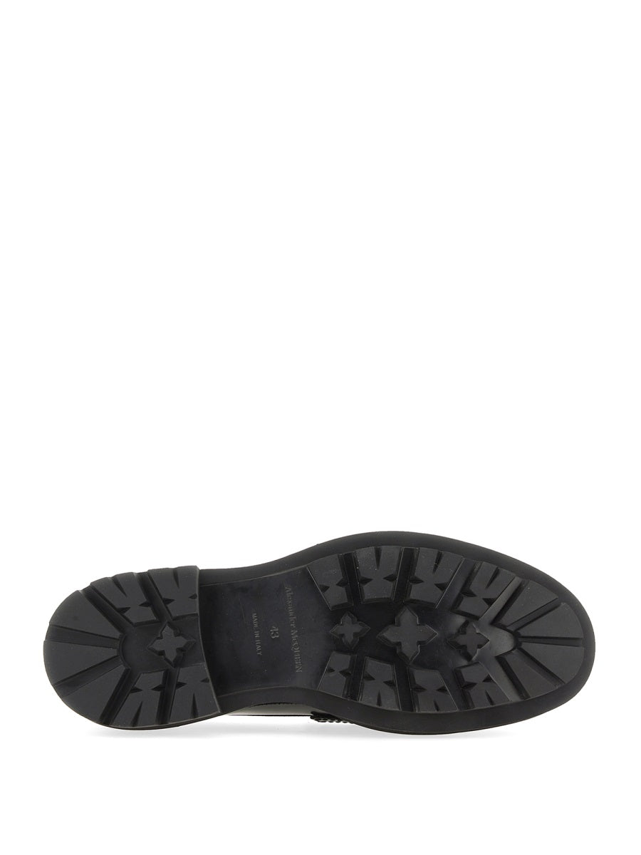 Alexander Mcqueen Men Leather Loafer