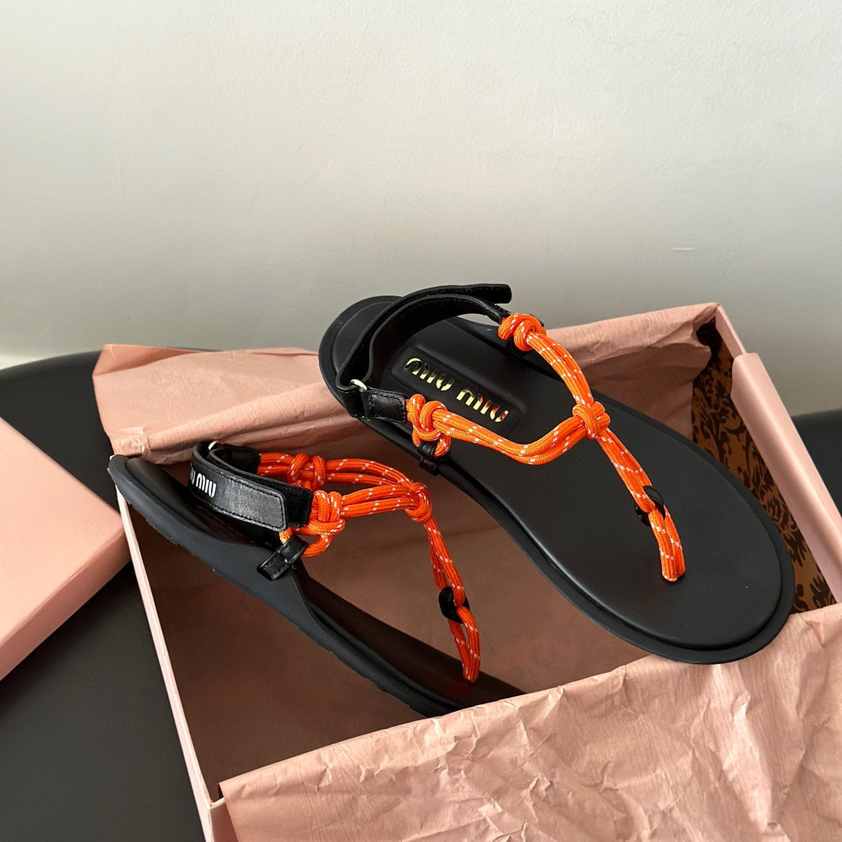 MIU M SANDALS