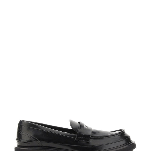 Alexander Mcqueen Men Leather Loafer
