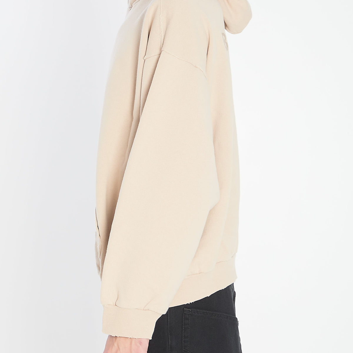 BALENCIAGA New Back Distressed Oversized Hoodie