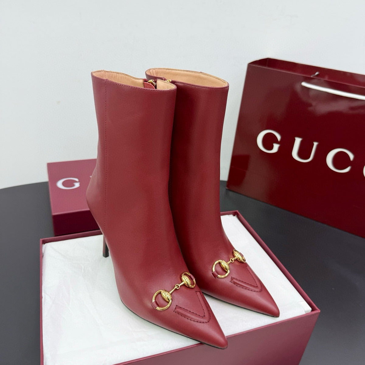 GG HEELED BOOTS
