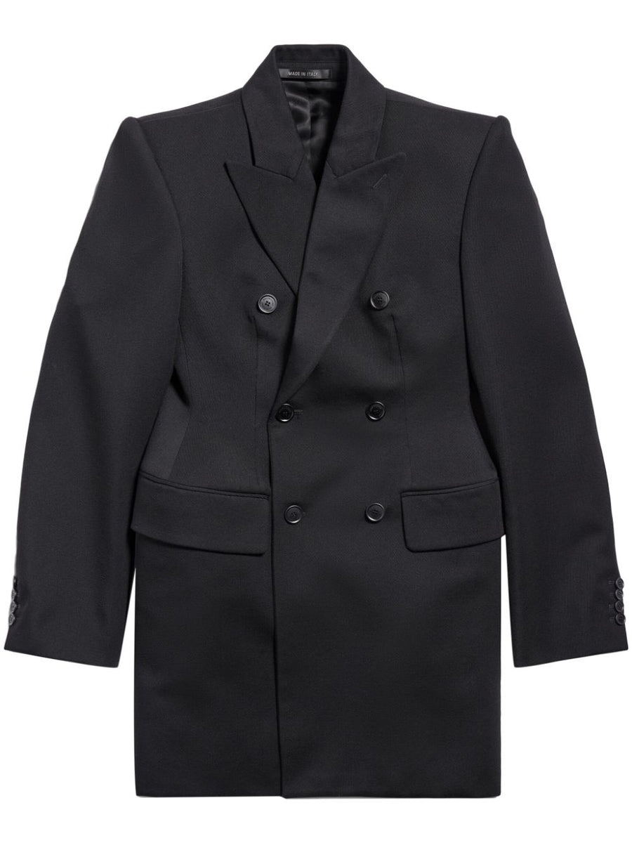 BALENCIAGA Wool Double-Breasted Jacket