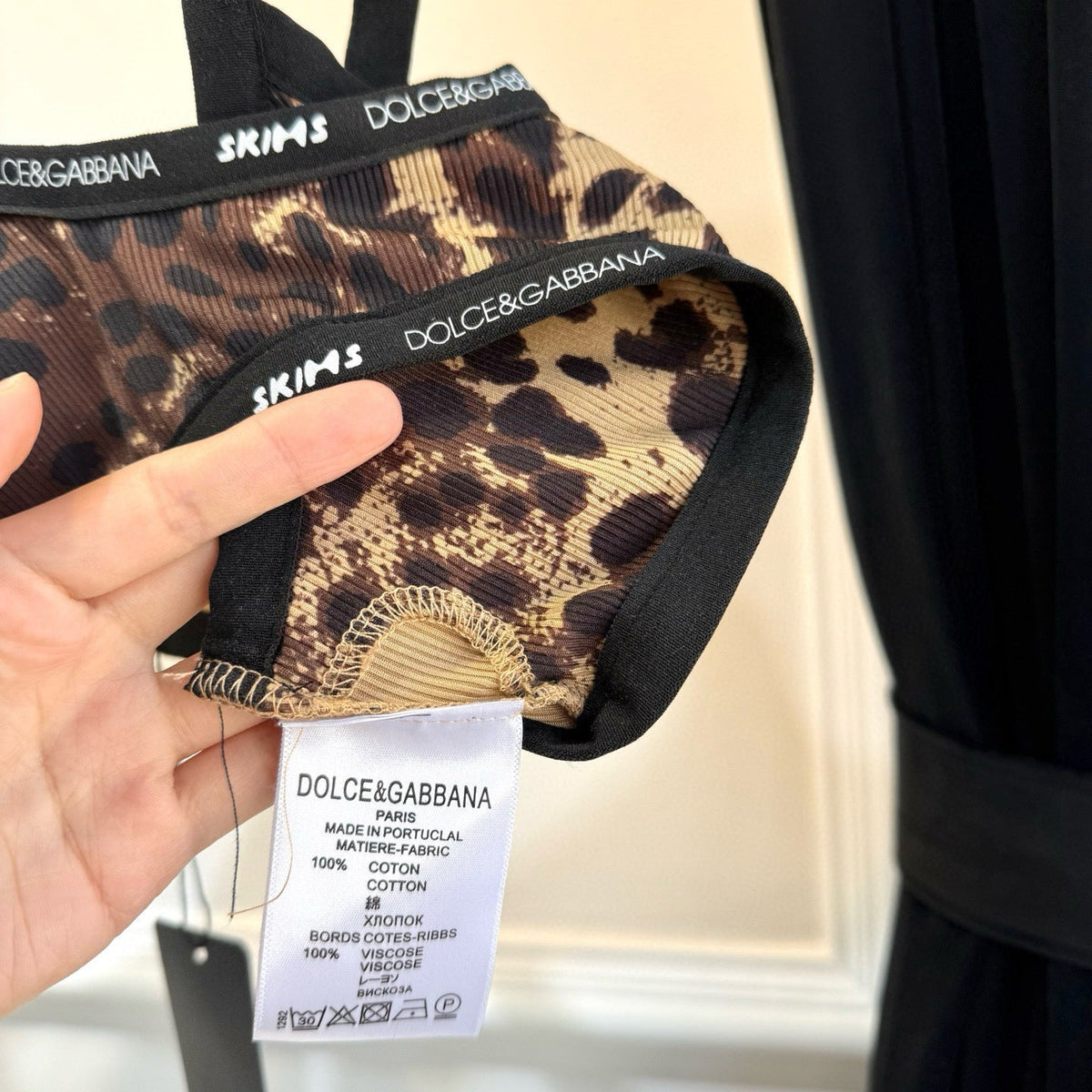 SKIMS x DG BRA SET