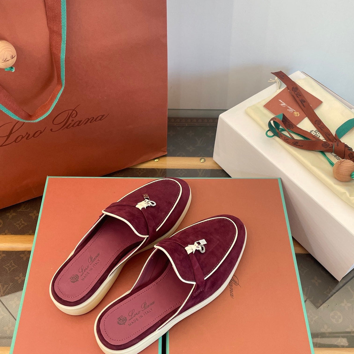 LORO P SUMMER CHARMS LOAFERS