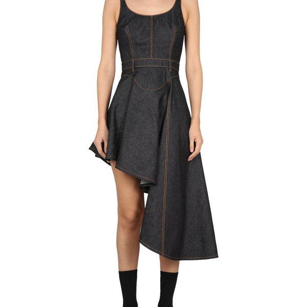 Alexander Mcqueen Women Denim Dress