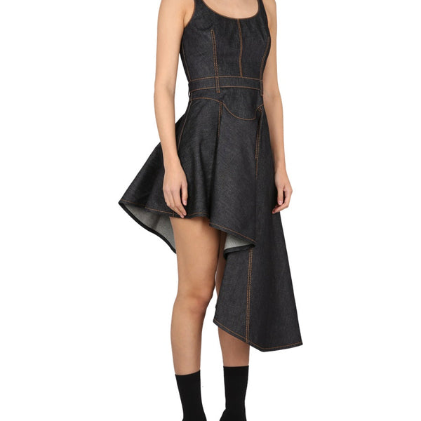 Alexander Mcqueen Women Denim Dress