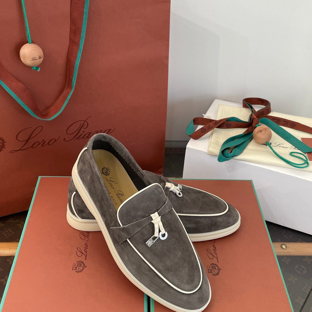 LORO P SUMMER CHARMS LOAFERS