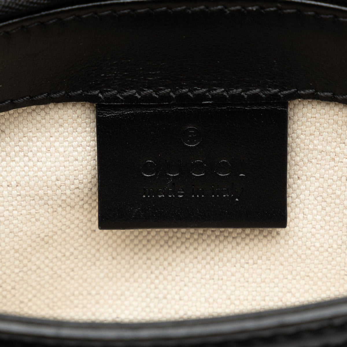GUCCI GG Embossed Flap Crossbody Crossbody Bag