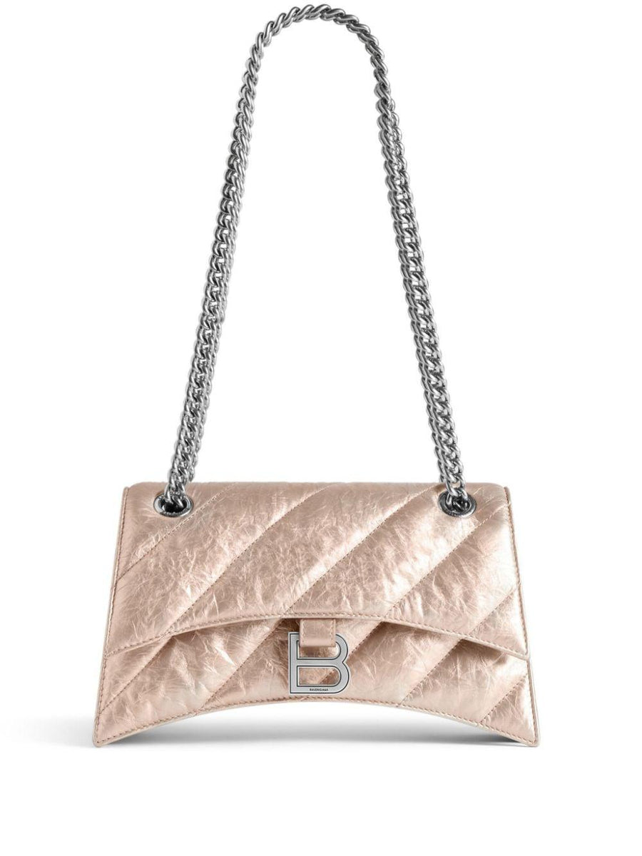 BALENCIAGA Mini Crush Chain Crossbody Bag