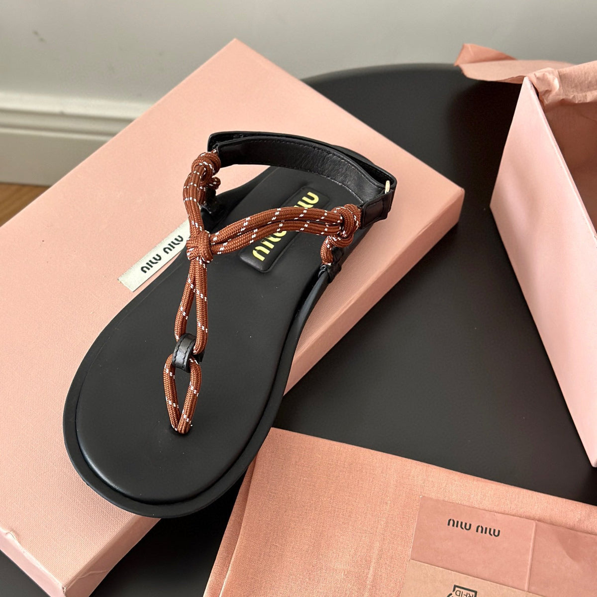 MIU M SANDALS